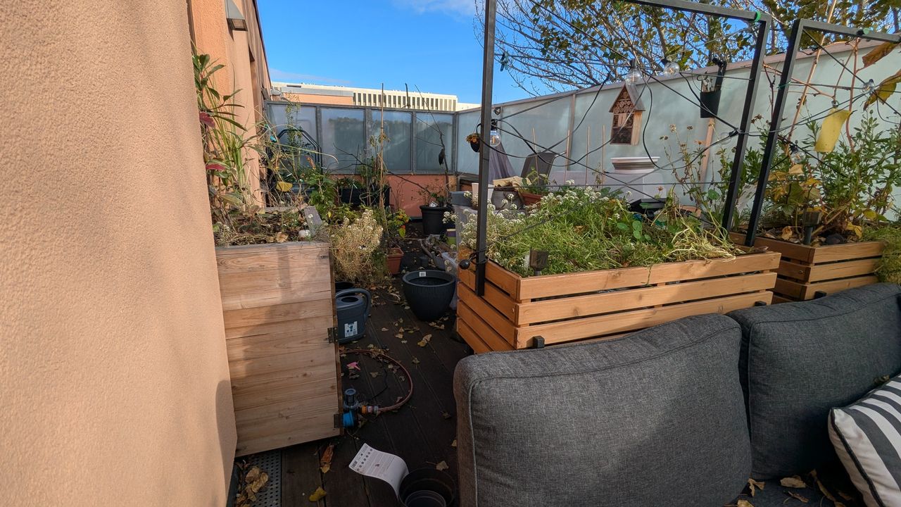 2-room penthouse with huge & green terrace