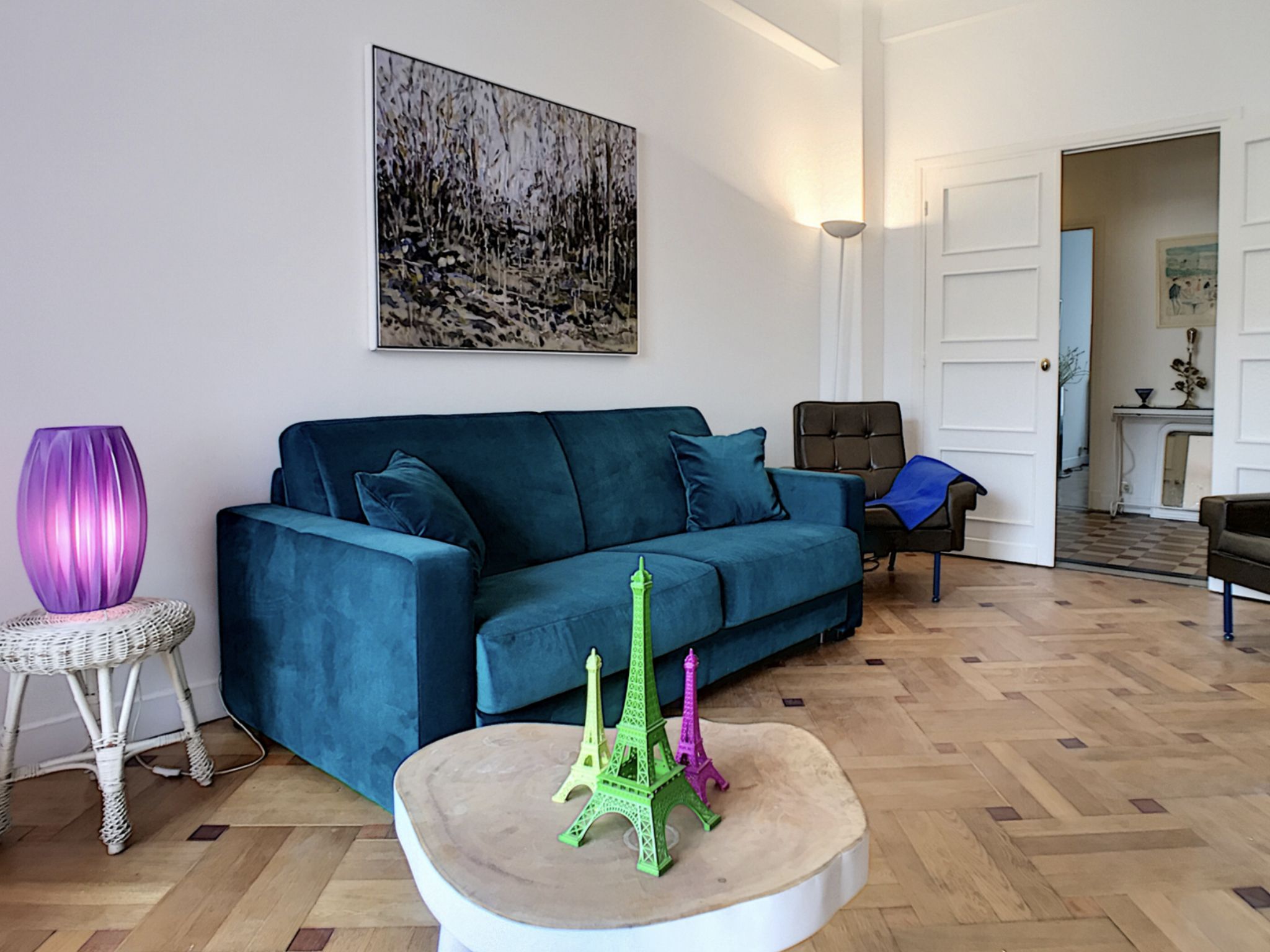 Location Charmant grand 2 pièces 65m2 center5 min de la plage 1 chambre séparée (loyer to