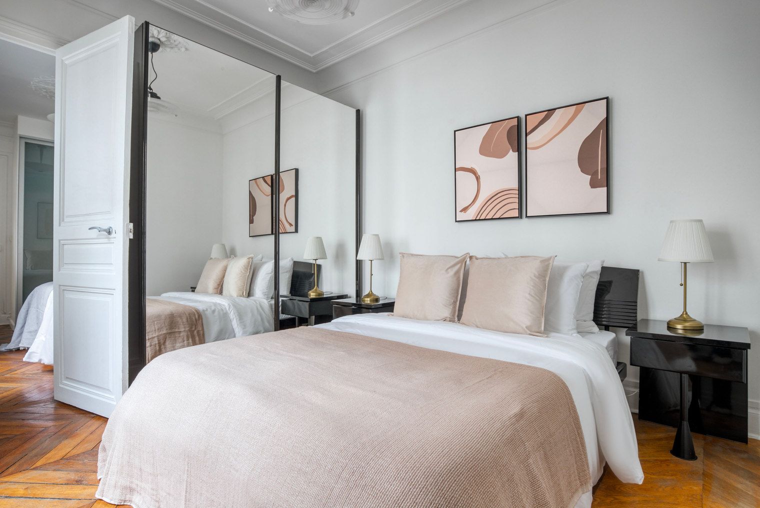 Location Appartement élégant de 2 chambres au cœur de Paris (loyer tout inclus)