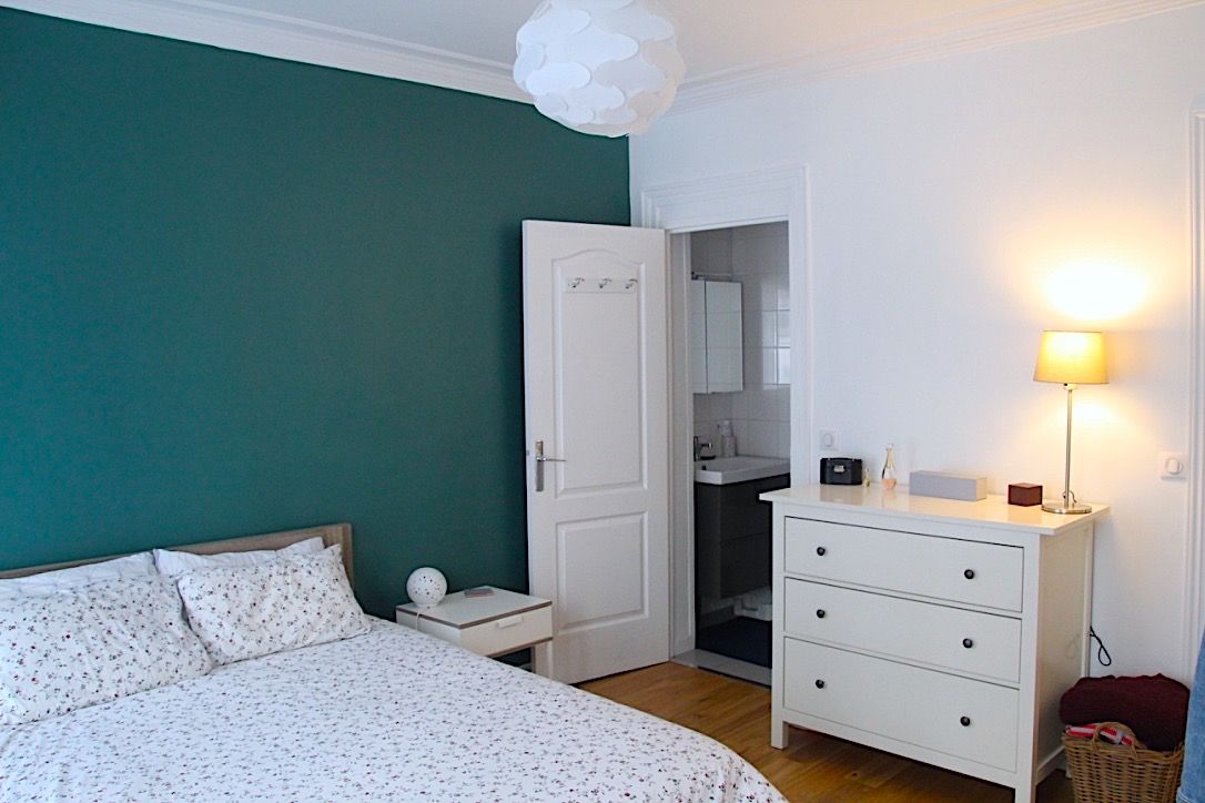 Duplex élégant à 10 min de l'Arc de Triomphe avec 1 chambre, parquet & belle hauteur sous plafond – Quartier prisé Courcelles-Wagram (loyer tout inclus) Paris
