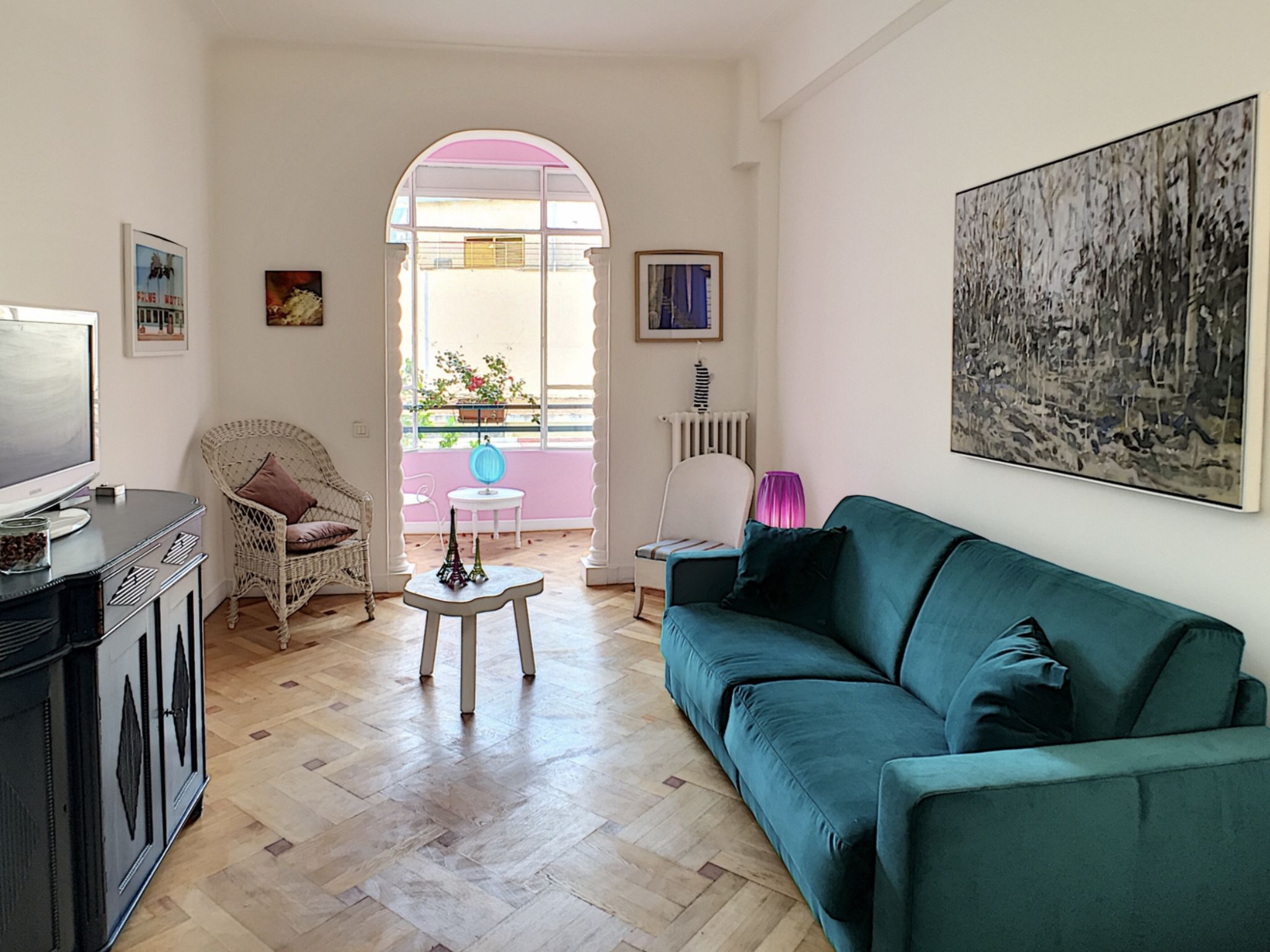 Location Charmant grand 2 pièces 65m2 center5 min de la plage 1 chambre séparée (loyer to
