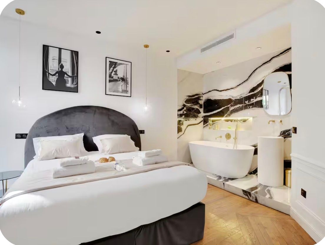 Location Charmante suite au cœur de la ville, Paris (loyer tout inclus)