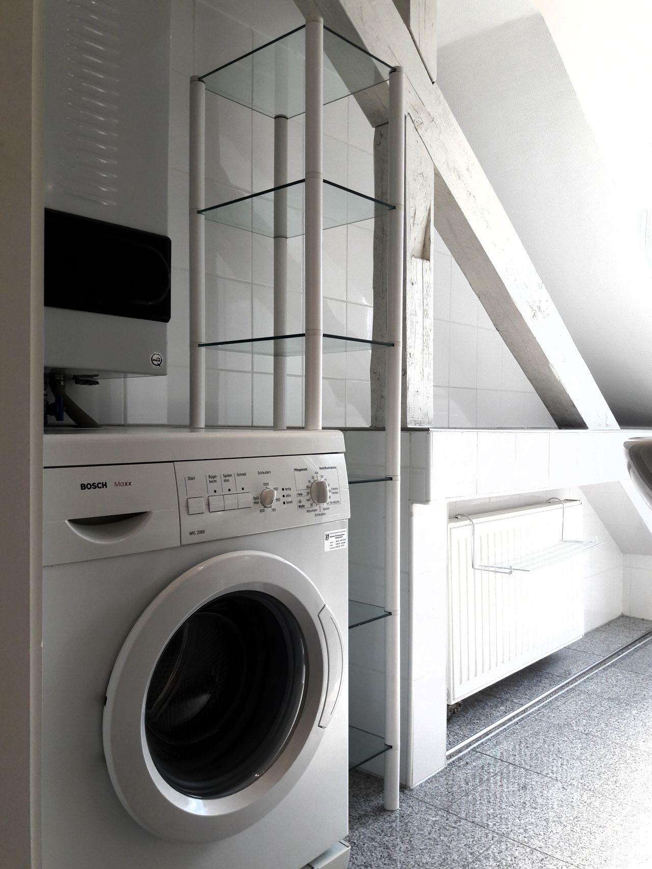 Beautiful, furnished attic flat in the Frankenberger quarter