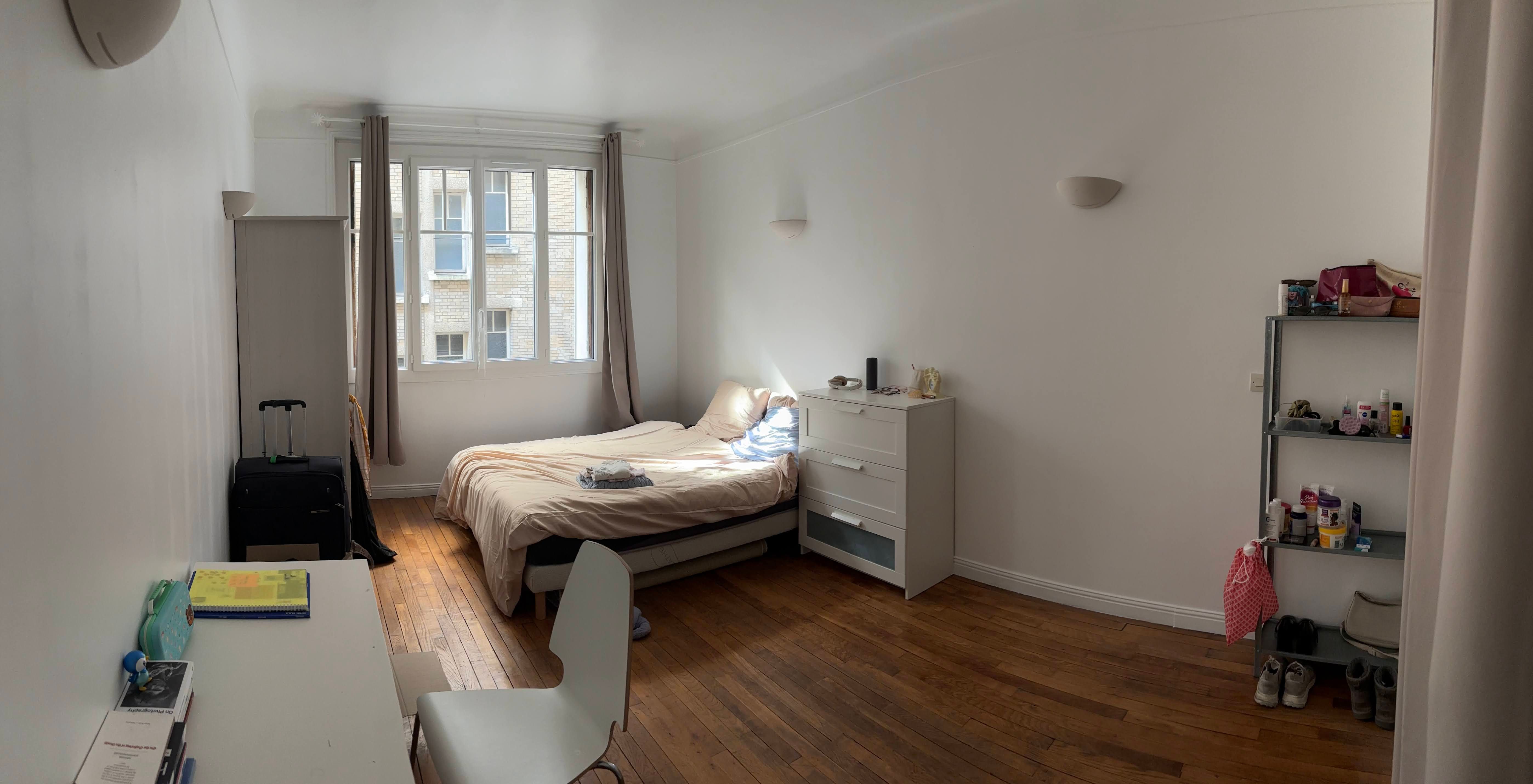 Location Spacieux appartement avec 2/3 chambres, entièrement équipé et rénové – Paris 16e