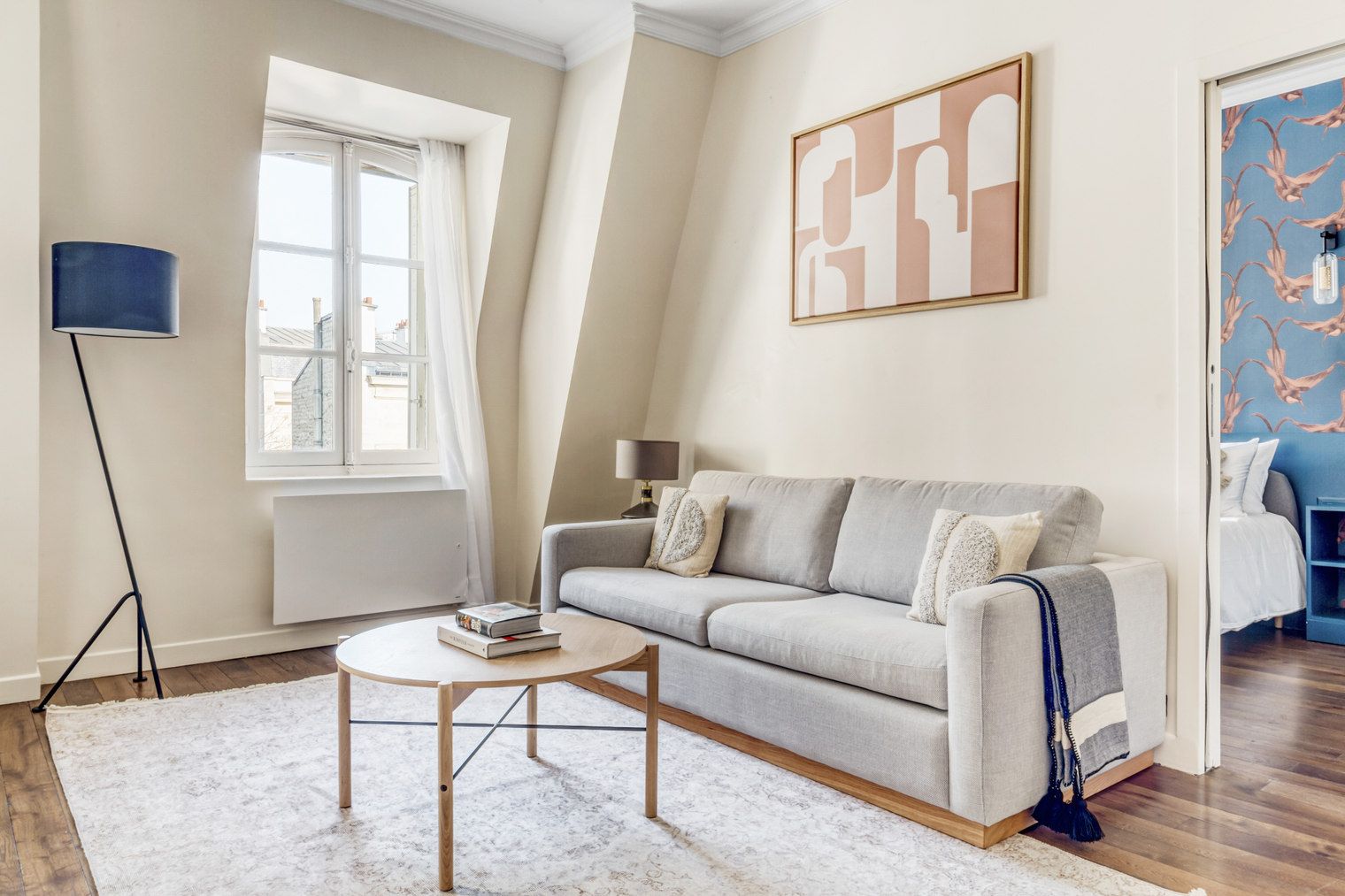 Location Échappée parisienne chic : appartement 2 pièces lumineux (loyer tout inclus)