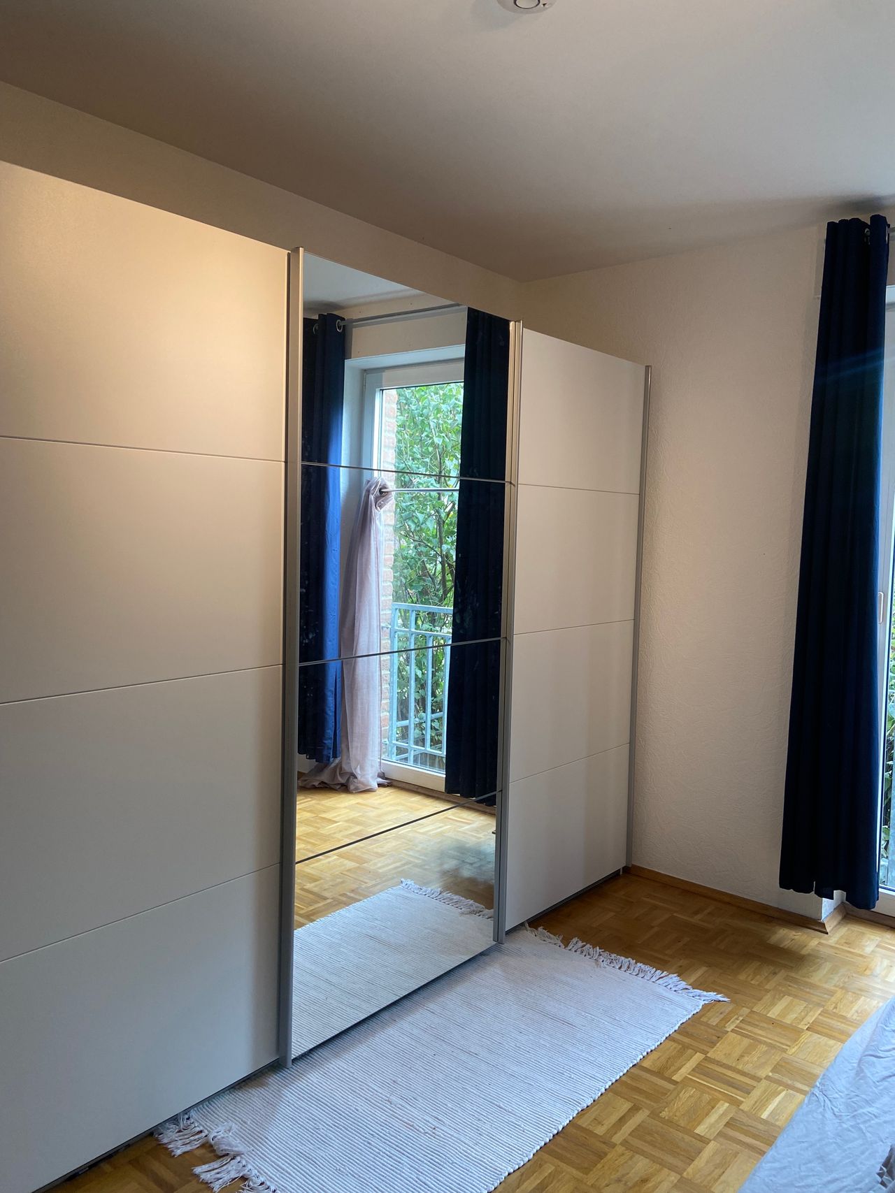 Bright 2-room apartment with garden & loggia in Düsseldorf-Hassels