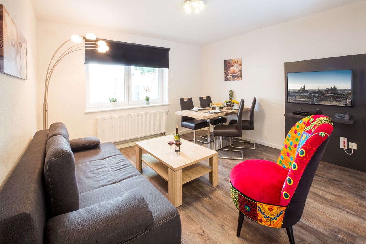 Lovingly furnished flat in a well-maintained 9-unit building in Aachen-Haaren