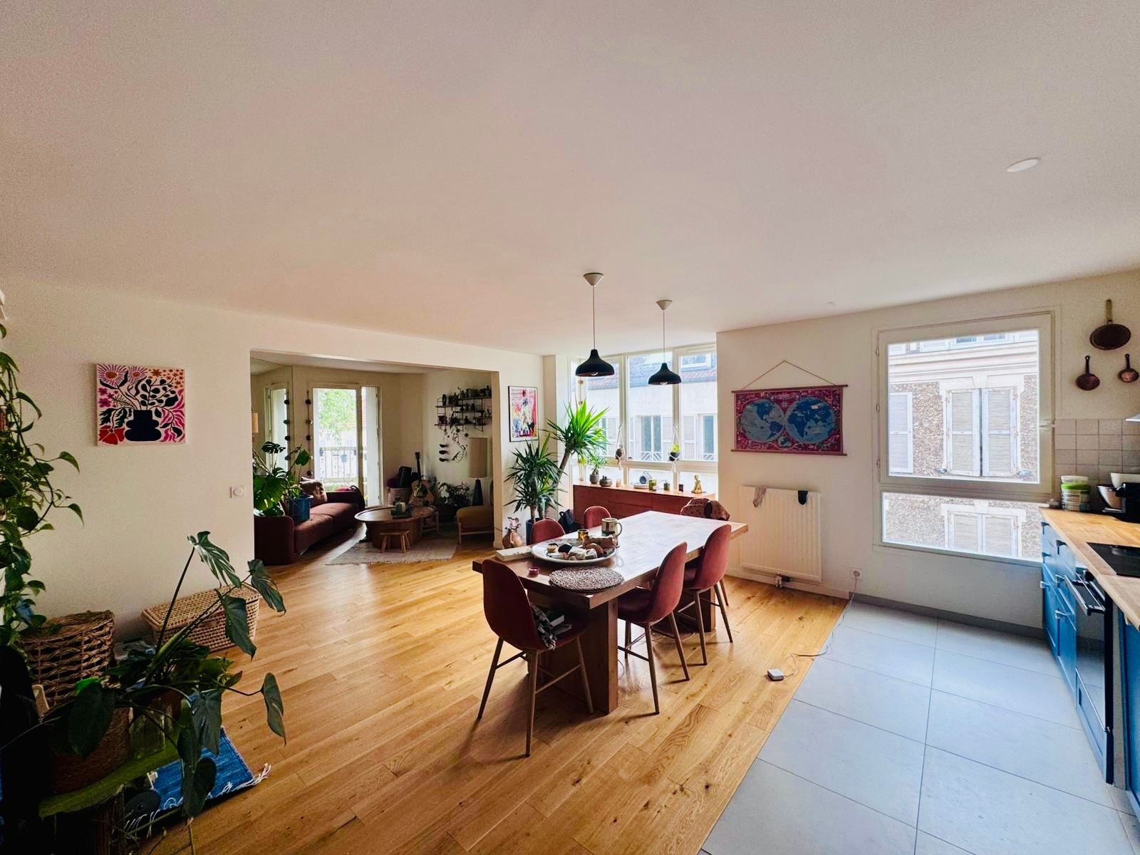 Charmant et lumineux meublé 2 chambres séparées à Clamart centre (loyer tout inclus) Clamart